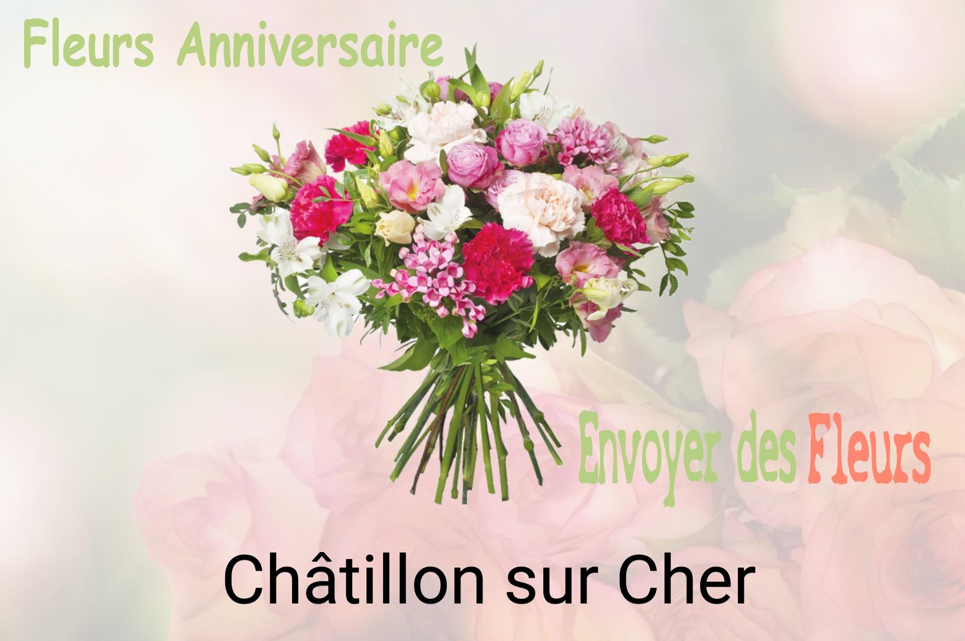 Bouquet de fleurs d’anniversaire livré à Châtillon-sur-Cher